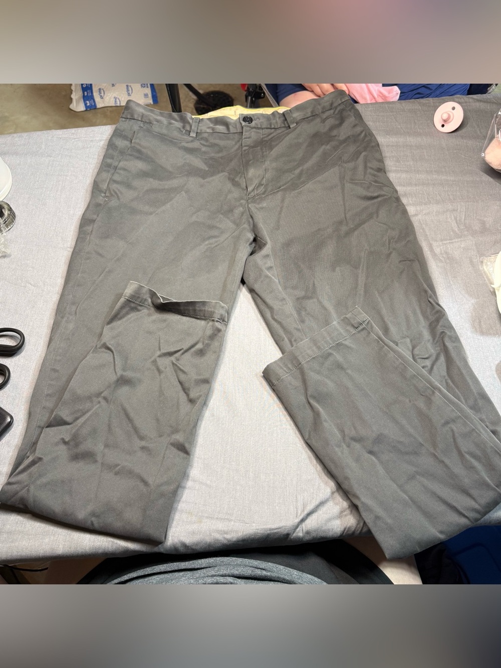 Banana Republic Men's Chino Pants in Gray